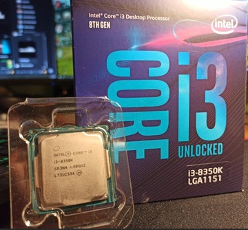 Procesor Intel Core i3-8350K  4.00GHz