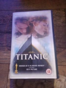 Kaseta video VHS Titanic oryginalna