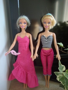 Barbie lalki, dwie sztuki