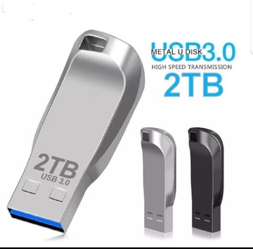 Pendrive USB 2TB brelok metalowy