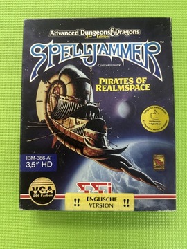 Gra Spelljammer na komputer PC/IBM BIG BOX Retro 