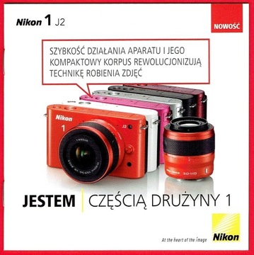 Nikon 1 J2 - folder / katalog 2011 rok