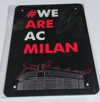 AC Milan Metalowy plakat stadionu San Siro