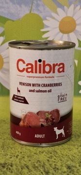 calibra Dog Adult Venison With Cranberries 400g