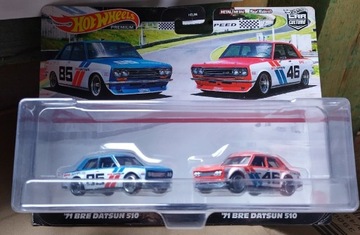 Hot wheels DATSUN 510 dwupack premium Jdm uniakt