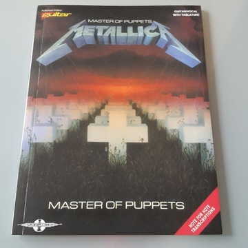 Metallica - Master Of Puppets - nuty na gitarę