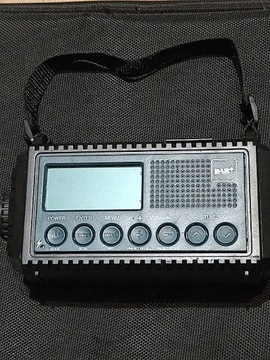 Radio solarne powerbank latarka USB korbka solar