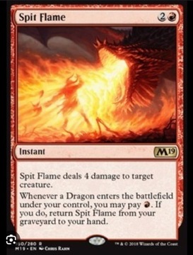 Spit Flame MTG/M19