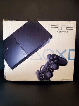 Playstation 2 ps2 konsola pad pudełko karta zestaw