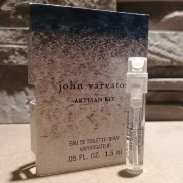 JOHN VARVATOS ARTISAN BLU edt perfumy próbka 1,3ml