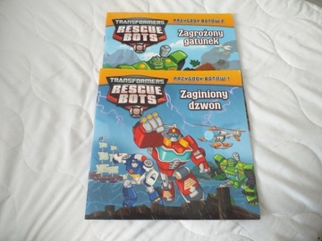 Transformers Rescue Bots 2 książki 