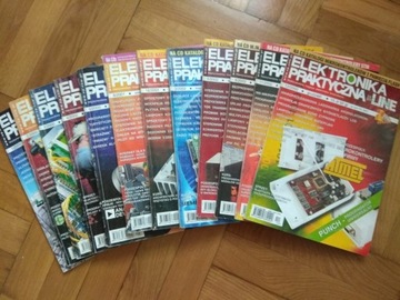 12x magazyn Elektronika praktyczna 2000-2002