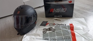 Kask szczękowy Rhino Highway czarny mat rozmiar S