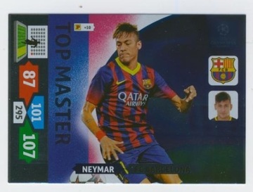 PANINI CHAMPIONS LEAGUE 13/14 NEYMAR TOP MASTER