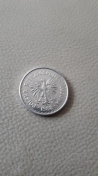 Moneta 1 zlotowa z 1988 r.