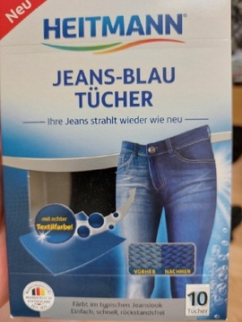 HEITMANN jeans blau tucher