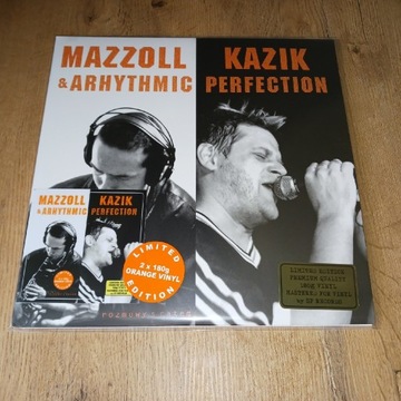 MAZZOLL KAZIK & ARHYTHMIC PERFECT Orange vinyl LP