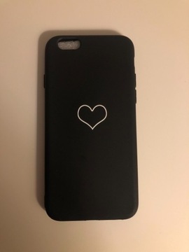 CZARNE MATOWE ETUI CASE DO APPLE IPHONE 6/6S