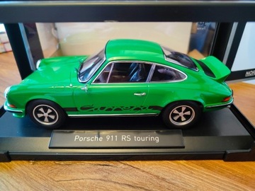 PORSCHE 911 RS Touring Green (1973) 1/18 Norev