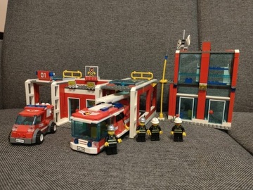 Remiza strażacka LEGO numer 7208