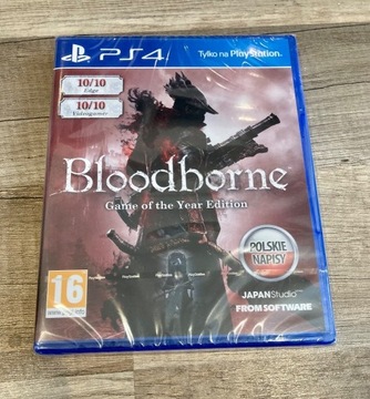 Bloodborne GOTY / PS4 / PL / w folii