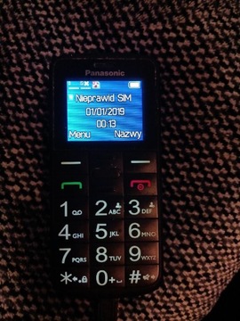 Telefon Panasonic dla seniora 