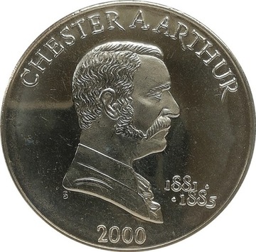 Liberia 5 dollars 2000, KM#930