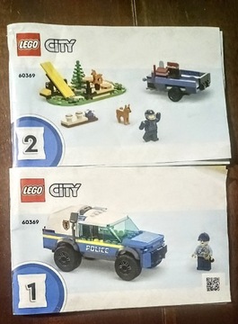 Instrukcja LEGO city 60369 1 i 2