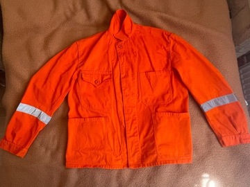 Pomarańczowa kurtka budowlana/robocza L