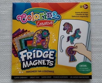 NOWE magnesy konie kucyki fridge magnets Colorino