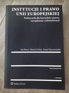 Instytucje i prawo Unii Europejskiej