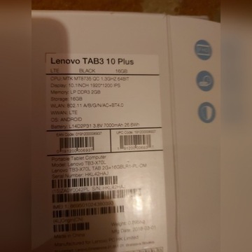 Tablet lenovo