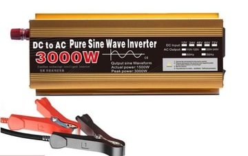 PRZETWORNICA NAPIĘCIA 3000W  12V DO 220V