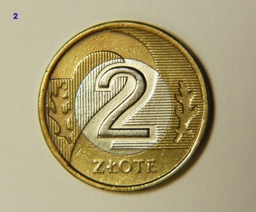 Moneta 2 złote 2007r 