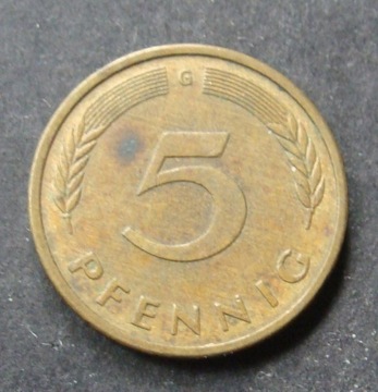 RFN - 5 Pfennig 1979 G