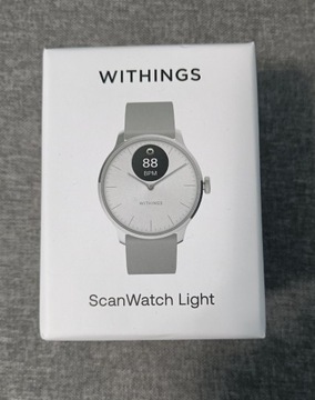 Withings ScanWatch Light Smartwatch Hybrydowy Nowy