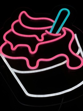 Neon Flex Logo „Babeczka”