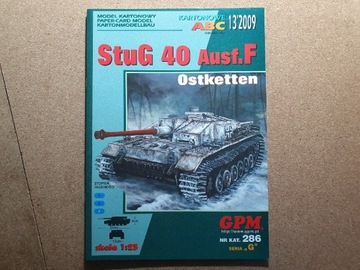 Model kartonowy GPM 286 StuG 40 Ausf.F Ostketten