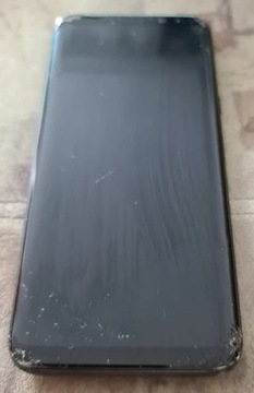 Samsung Galaxy S8 + Plus czarny 64 GB uszkodzony