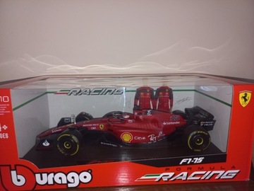 Bburago bolid F1 Ferrari,C. Leclerc,skala 1:18