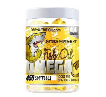 QRP Nutrition Kwasy Omega-3 450kapsulek