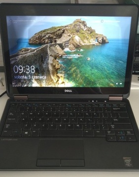 Laptop Dell latitude e7240 uszkodzony