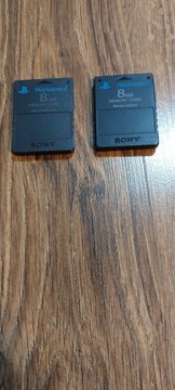 2 Karty pamięci Sony Magic gate 8mb PlayStation 2
