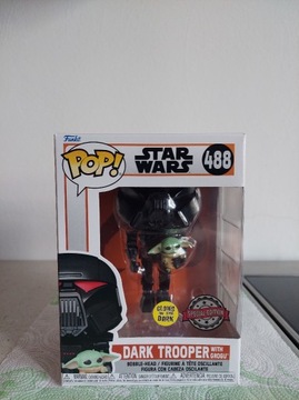 Funko POP Star Wars #488 Dark Trooper GiTD