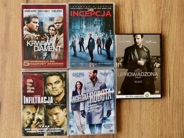 5DVD Akcja kolekcja filmów