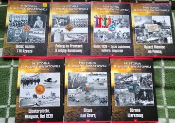 Historia II wojny światowej 7 tomów 