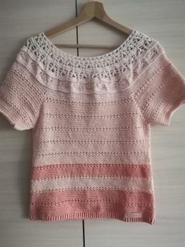 Nowa bluzeczka handmade, sweterek 