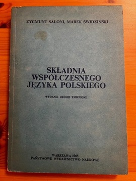 Składnia Współczesnego Języka Polskiego