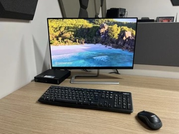 Zestaw Komputer lenovo m93p i5 + Monitor 24" 