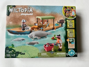 Playmobil Wiltopia Wycieczka łodzią do manatów